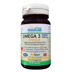Nutrilab Omega 3 FORTE 1000 kapszula - 30db