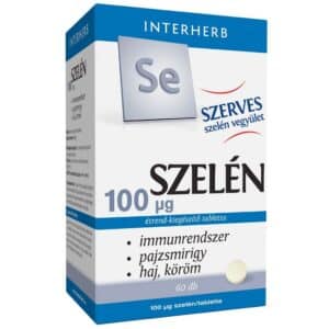 Interherb Szerves Szelén 100mcg tabletta - 60db