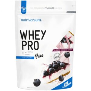 Nutriversum Pure Whey Pro áfonyás sajttorta - 1000g