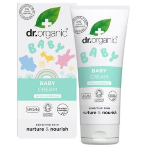 Dr. Organic Illatmentes hidratáló babakrém bio körömvirággal - 50ml