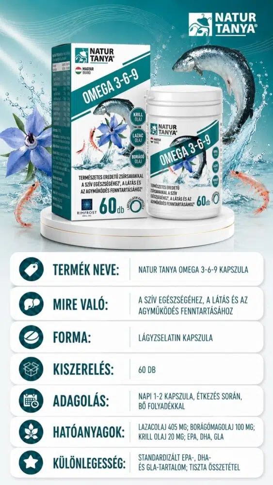 Natur Tanya Omega 3-6-9 kapszula