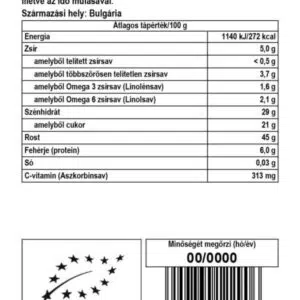 Biomenü Bio Csipkebogyó por - 125g - Image 3 Biomenü Bio Csipkebogyó por - 125g - Image 3