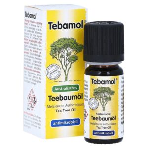 Tebamol ausztrál teafaolaj - Az egyetlen valóban gyógyhatású teafaolaj - 10ml