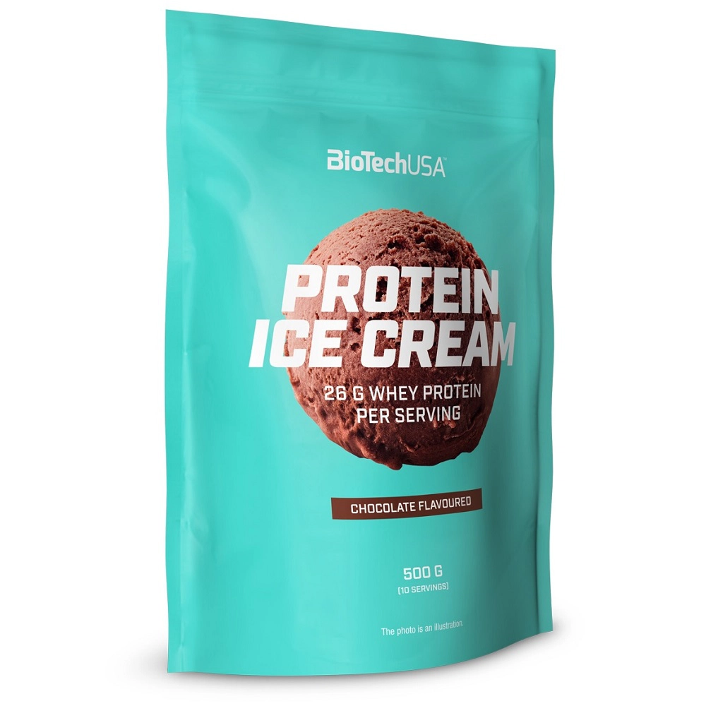 BioTech USA Protein Ice Cream csokoládé fagylaltpor - 500g BioTech USA Protein Ice Cream csokoládé fagylaltpor - 500g