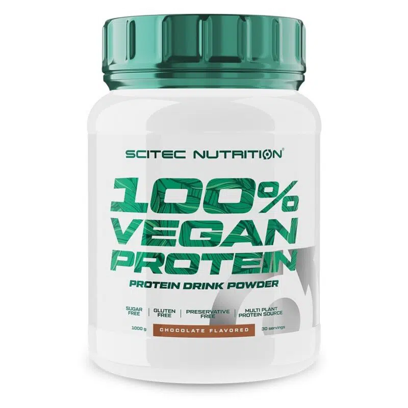Scitec Nutrition 100% Vegan Protein vanília - 1000g Scitec Nutrition 100% Vegan Protein vanília - 1000g