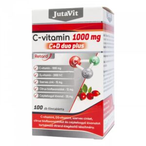 JutaVit C+D Duo Plus Retard filmtabletta - 100db