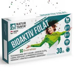 Natur Tanya Bioaktív Folát vegán tabletta - 30db