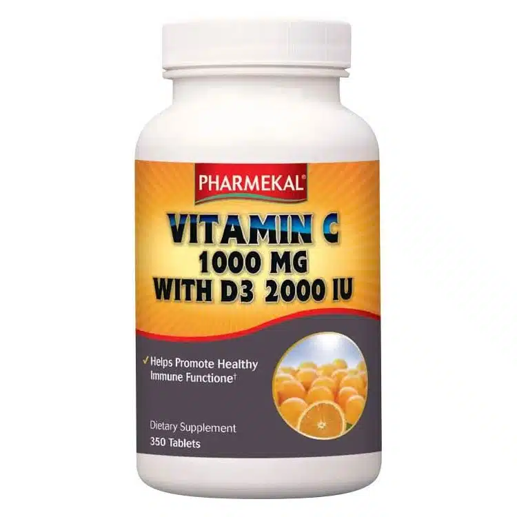 Pharmekal C+D C-vitamin 1000mg + D3-vitamin 2000 IU tabletta - 350db Pharmekal C+D C-vitamin 1000mg + D3-vitamin 2000 IU tabletta - 350db