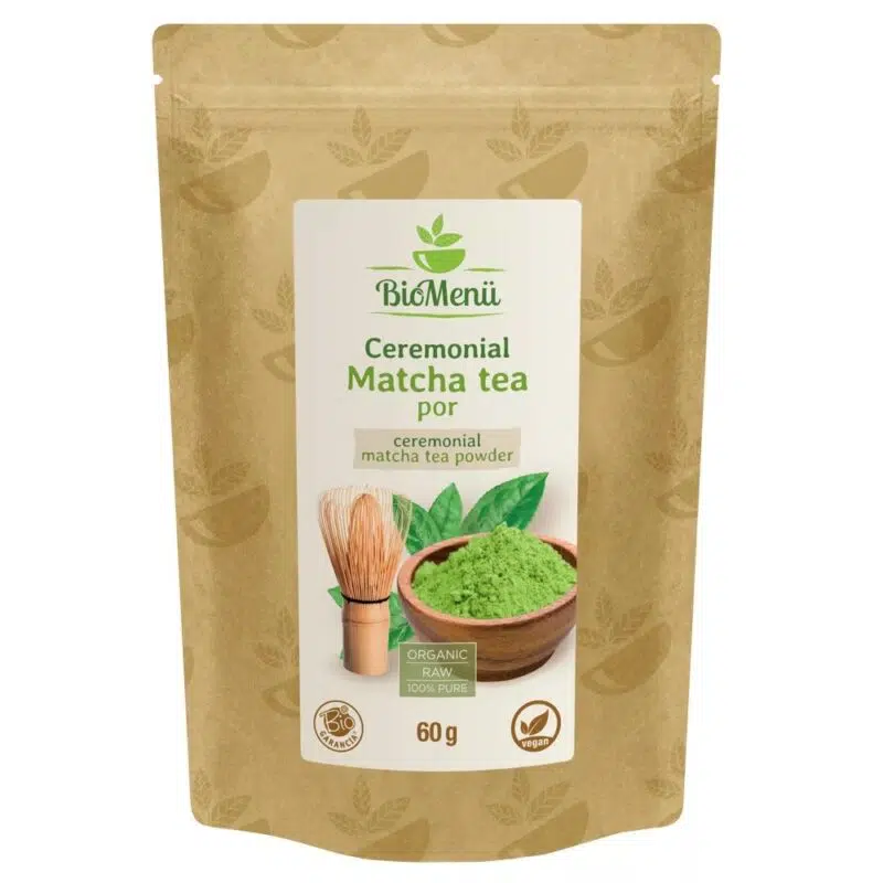 Biomenü Ceremonial Matcha tea por - 60g Biomenü Ceremonial Matcha tea por - 60g