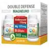 Flavin7 Double Defense Magneuro Mg + B-complex vitamin Komló extraktummal kapszula - 2x120db