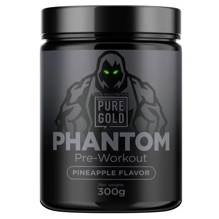 Pure Gold Phantom Pre-Workout - ananász ízű italpor - 300g Pure Gold Phantom Pre-Workout - ananász ízű italpor - 300g