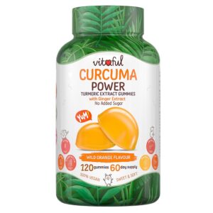 Vitaful Curcuma Power Kurkuma gumivitamin - 120db