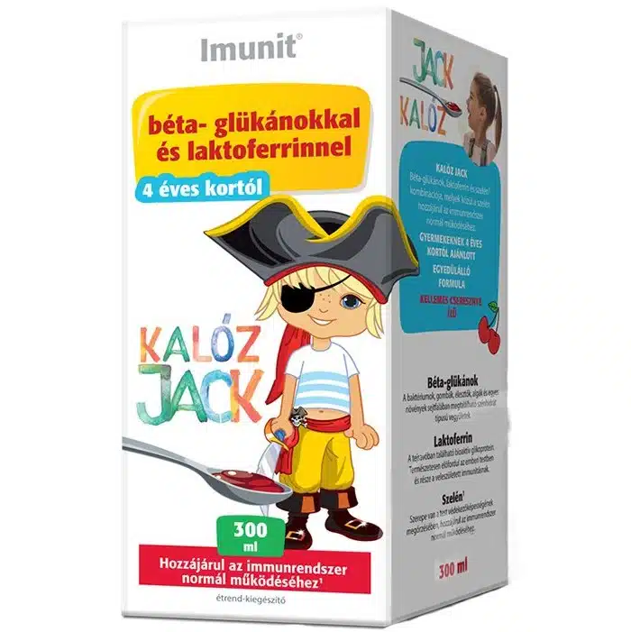 Imunit Kalóz Jack szirup - 300ml Imunit Kalóz Jack szirup - 300ml