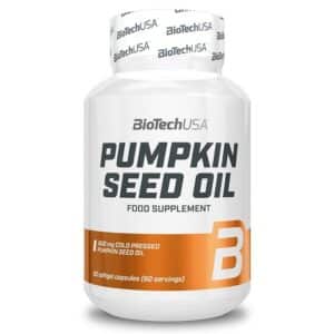 BioTech USA Pumpkin Seed Oil - Tökmagolaj lágyzselatin kapszula - 60db