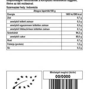 Biomenü Bio Kókuszcukor - 250g - Image 3