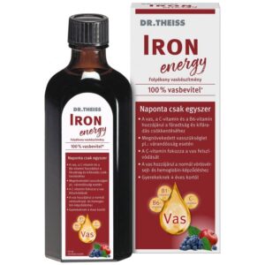 Dr. Theiss IRON energy folyékony vaskészítmény - 250ml