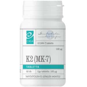 Casa K2-vitamin (Menaquinone-7) tabletta - 60db