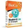BioCo Bioaktív K2 200µg K1+D3 komplex tabletta - 60db