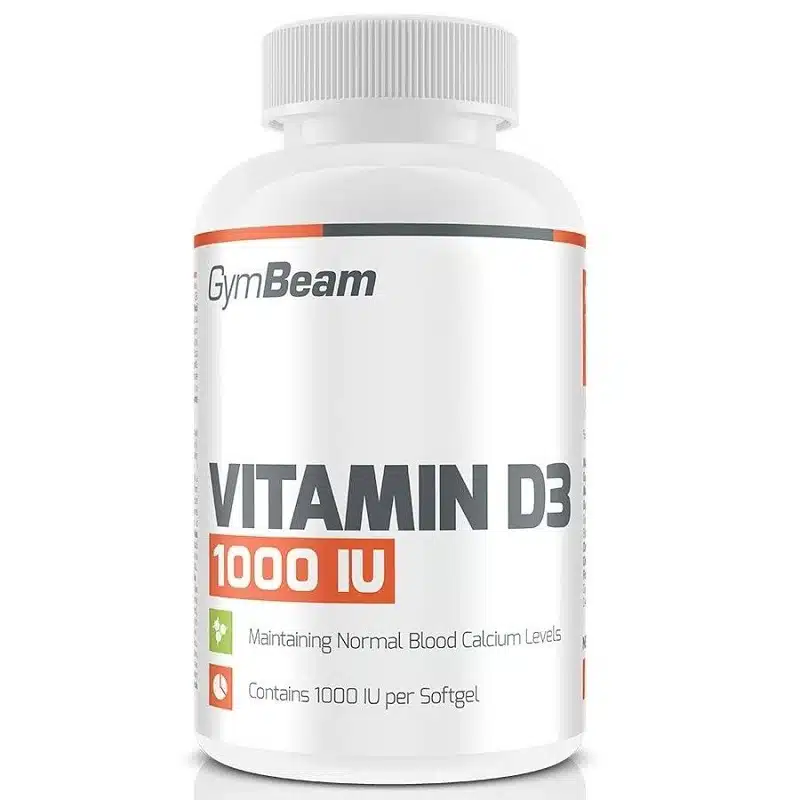GymBeam D3-vitamin 1000NE kapszula - 120db GymBeam D3-vitamin 1000NE kapszula - 120db