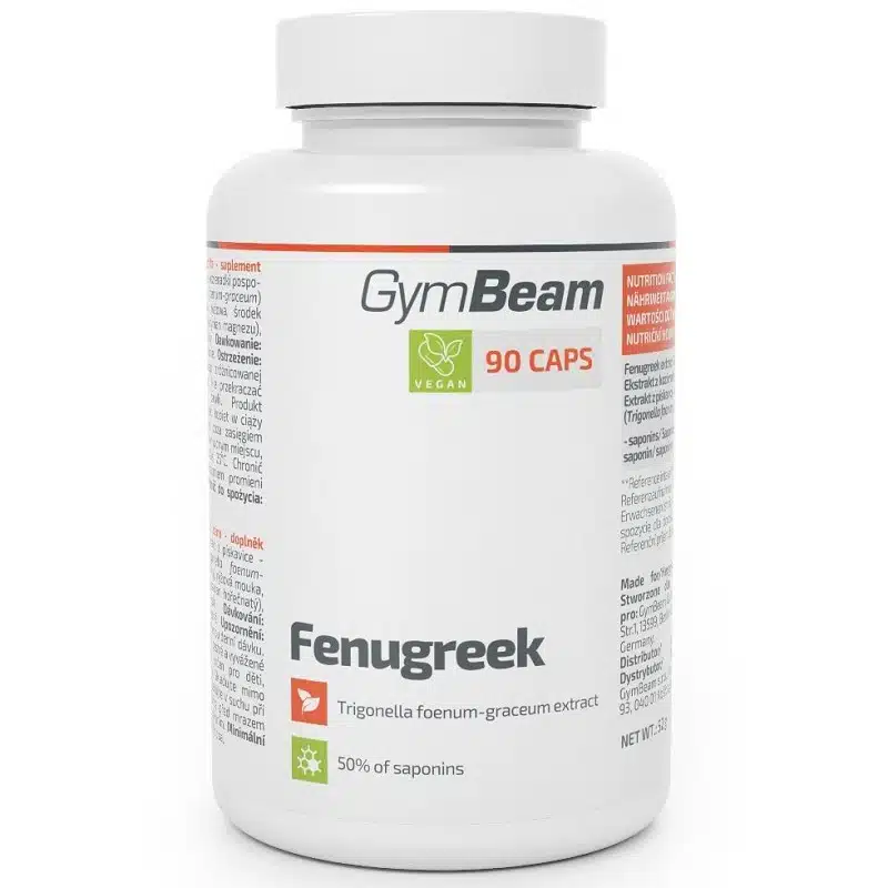 GymBeam Görögszéna (Fenugreek) kapszula - 90db GymBeam Görögszéna (Fenugreek) kapszula - 90db
