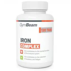 GymBeam Iron Complex - Vas tabletta - 120db