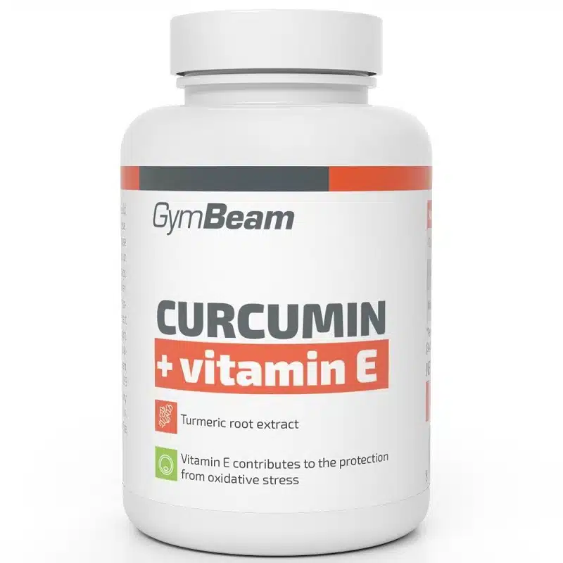 GymBeam Kurkumin+E-vitamin tabletta - 90db GymBeam Kurkumin+E-vitamin tabletta - 90db