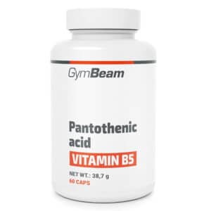 GymBeam Pantoténsav (B5-vitamin) kapszula - 60db