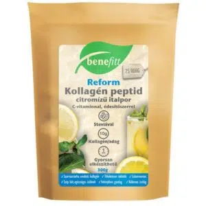 Interherb Benefitt Reform kollagén peptid citrom ízű italpor - 300g