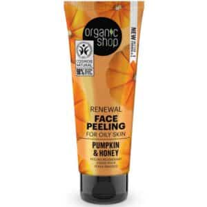 Organic Shop Megújító arcpeeling tökmagolajjal és mézzel - 75ml
