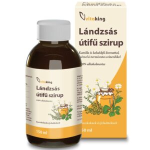 Vitaking Lándzsás útifű szirup - 150ml