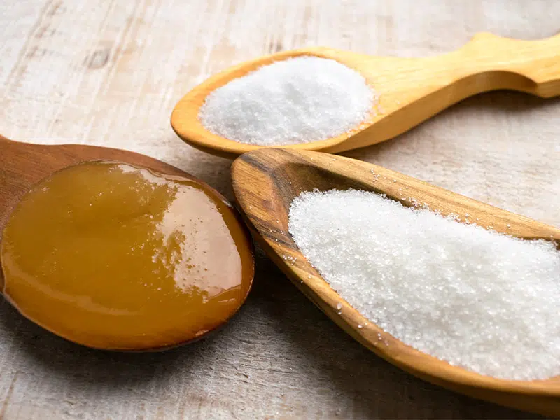 Eritritol egy természetes cukoralkohol, többféle gyümölcsben is megtalálható