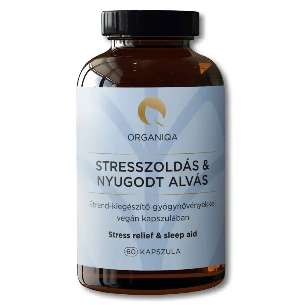 Organiqa Stresszoldás & Nyugodt Alvás kapszula - 60db Organiqa Stresszoldás & Nyugodt Alvás kapszula - 60db