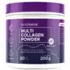 Nutri Nature Multi Kollagén por - 5 féle kollagénnel feketeribizli ízű - 200g