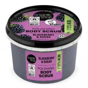 Organic Shop Polishing testradír szederrel és cukorral - 250ml