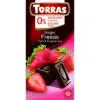 Torras Étcsokoládé epres - cukor- és gluténmentes - 75g