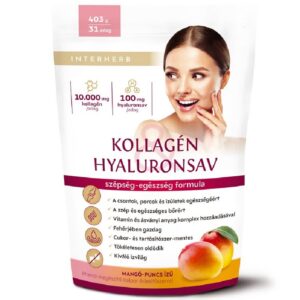 Interherb Kollagén mangó-puncs ízű italpor - 400g