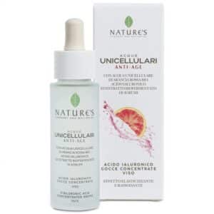Nature's Unicellulari Anti-aging koncentrált hialuronsav cseppek arcra - 30ml
