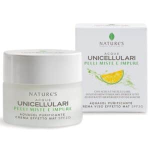 Nature's Unicellulari Tisztító hatású SPF20 gélkrém - 50ml