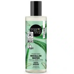Organic Shop Tisztító micellás víz aloe verával és avokádóval - 150ml