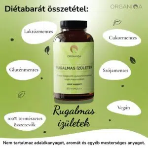 Organiqa Rugalmas Ízületek kapszula - 60db - Image 2 Organiqa Rugalmas Ízületek kapszula - 60db - Image 2