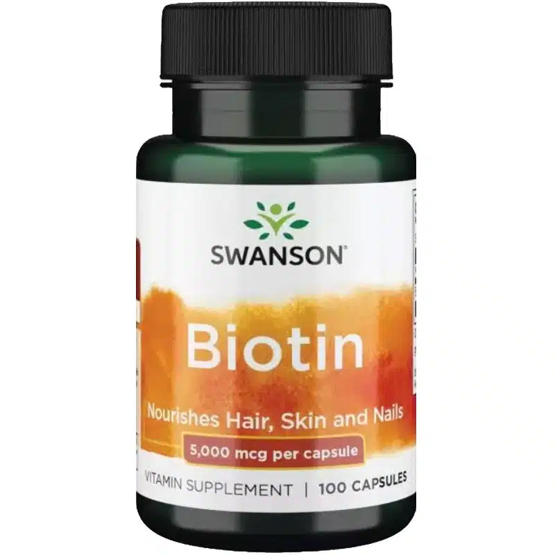 Swanson Biotin (B7-vitamin) kapszula - 100db Swanson Biotin (B7-vitamin) kapszula - 100db