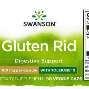 Swanson Gluten Rid Enzim kapszula - 90 Swanson Gluten Rid Enzim kapszula - 90
