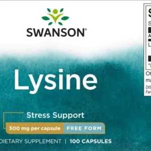 Swanson Lysine (lizin) kapszula - 100