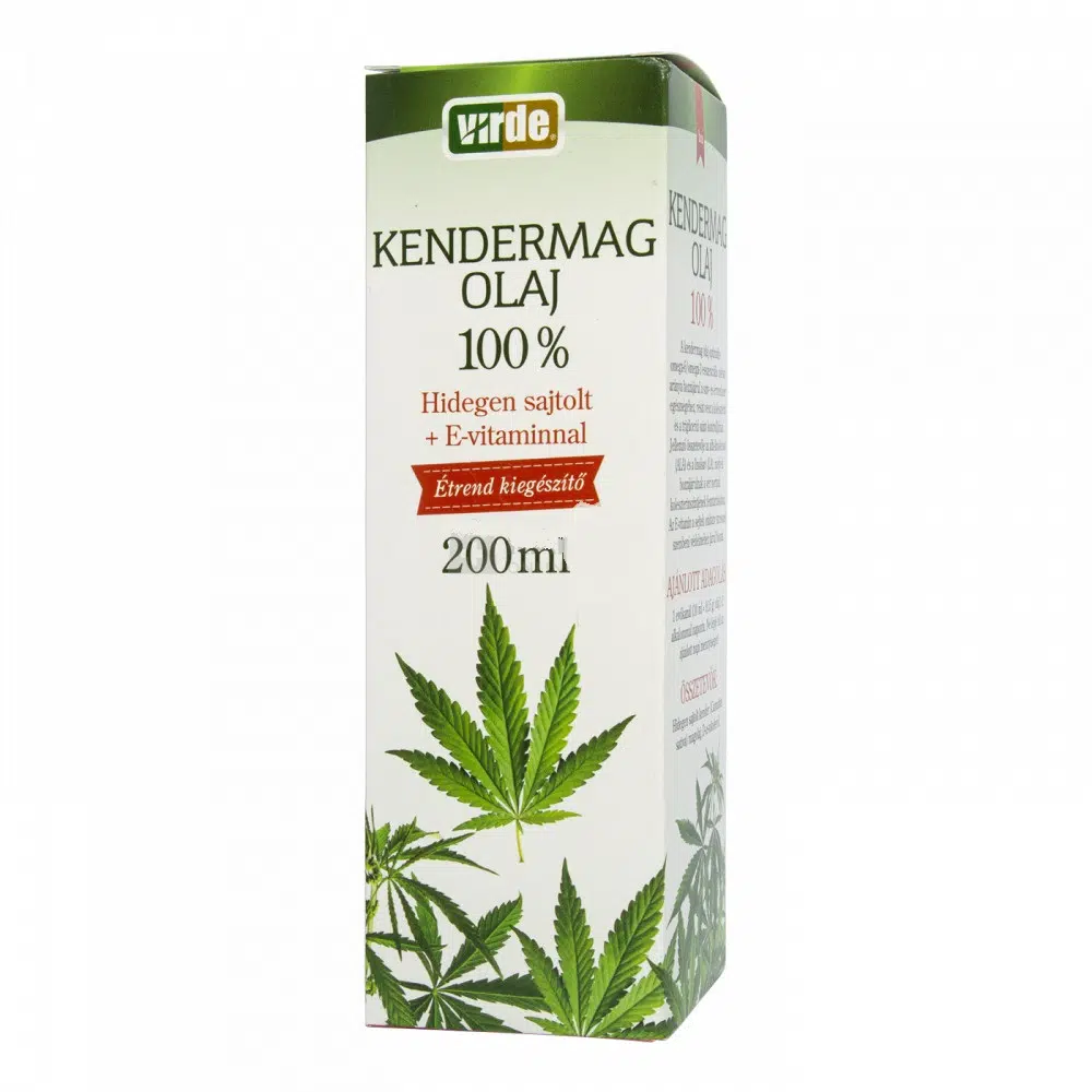 Virde Kendermagolaj 100% E-vitaminnal - 200ml Virde Kendermagolaj 100% E-vitaminnal - 200ml