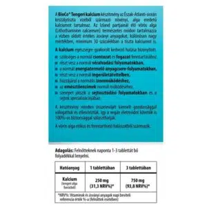 BioCo Tengeri kalcium tabletta - 90db - Image 2