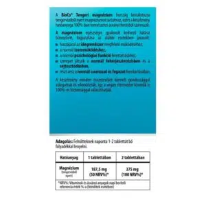 BioCo Tengeri magnézium tabletta - 90db - Image 2