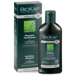 Biokap Bellezza Bio erősítő sampon kurkumával és zsurlóval - 200ml