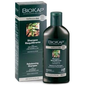 Biokap Bellezza Bio kiegyensúlyozó sampon gyömbérrel és tömjénfával - 200ml