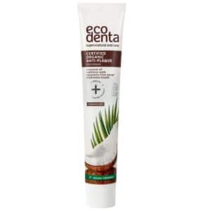 Ecodenta Minősített lepedék elleni bio fogkrém - 75ml