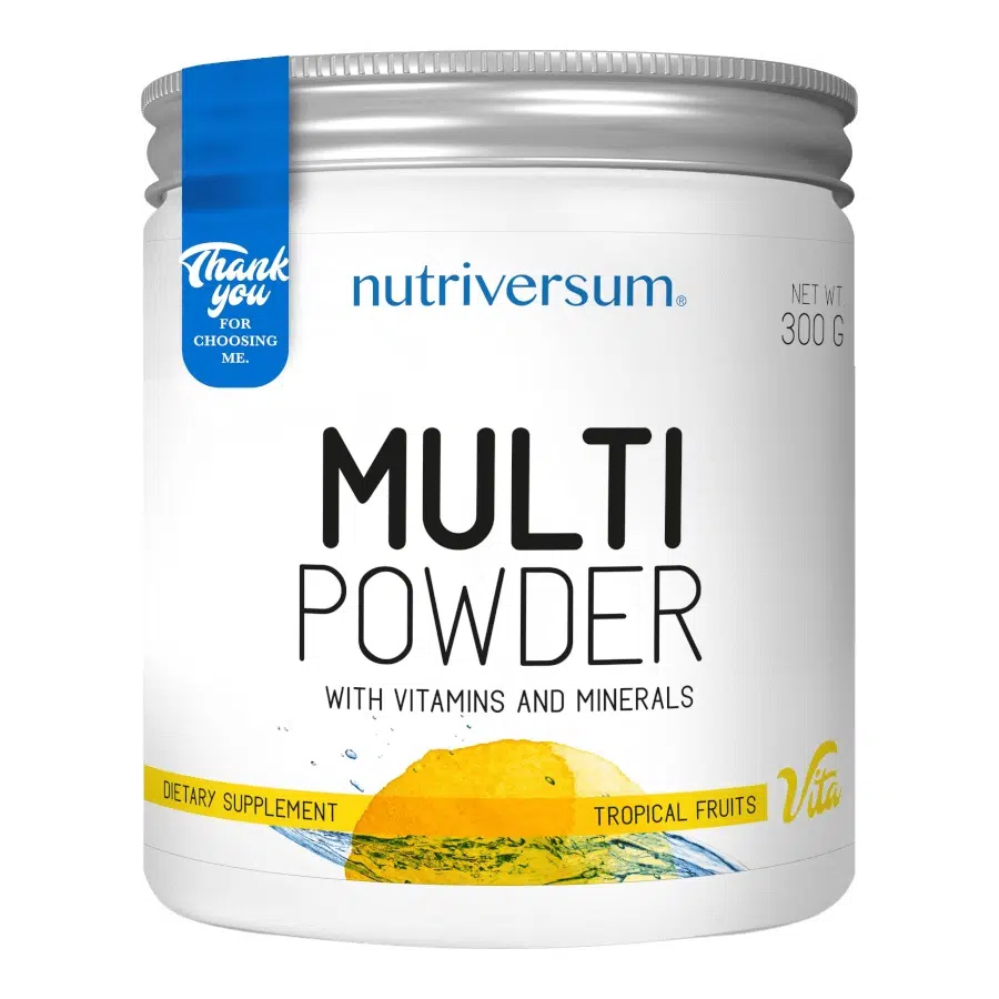 Nutriversum VITA Multi Powder Tropical italpor - 300g Nutriversum VITA Multi Powder Tropical italpor - 300g